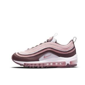 Nike Air Max 97 in Pink and Gray NEW sz5.5 YOUNG VIOLET ORE PINK GLAZE